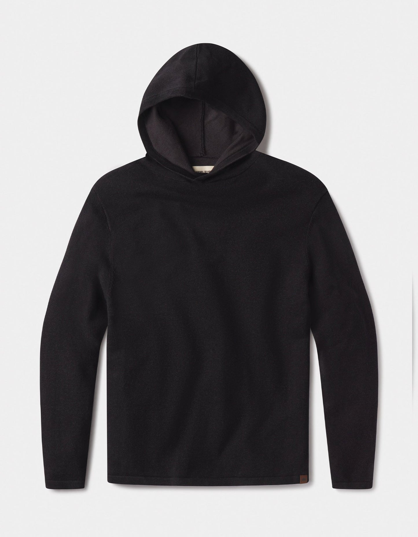Jimmy Sweater Essential Hoodie in Black