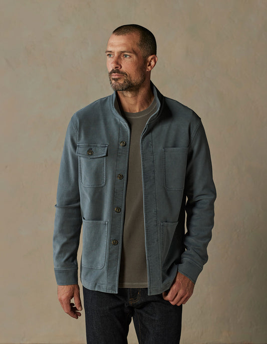 Comfort Terry Chore Coat in Waterloo