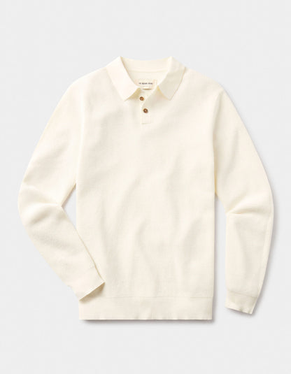 Robles Knit Waffle Stitch Polo