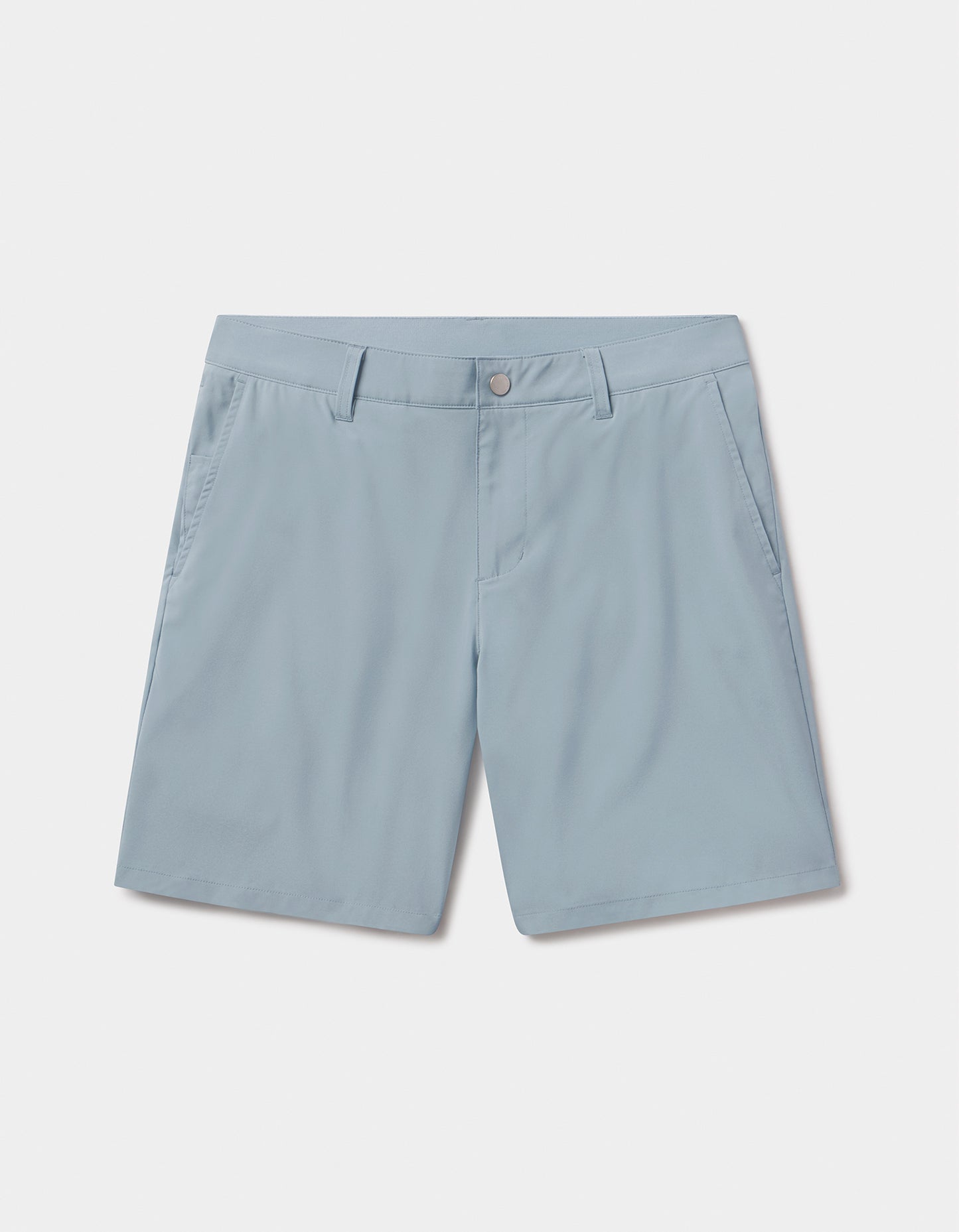 Everyday Hybrid Short in Blue Fog