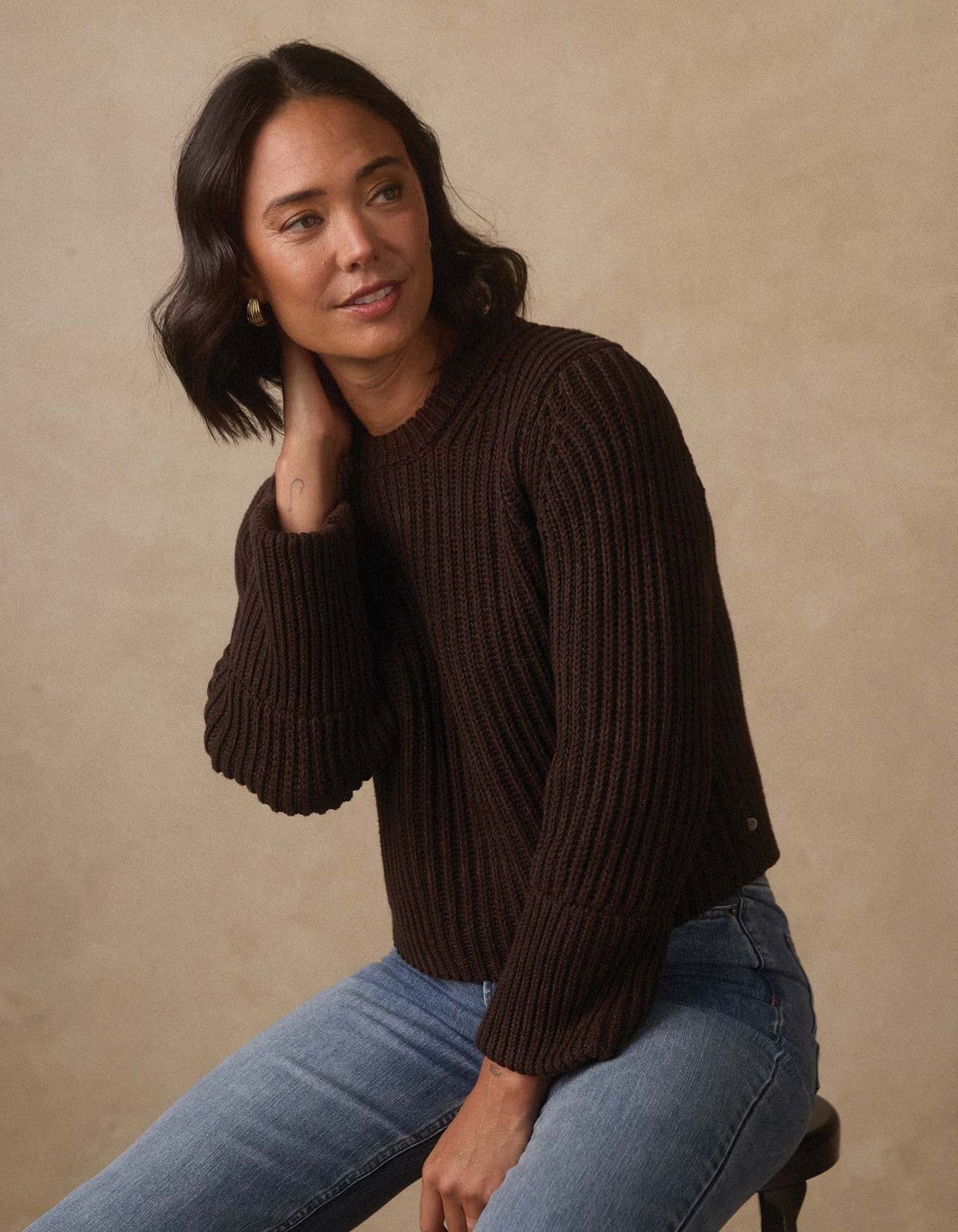 Willow Marled Crewneck Sweater