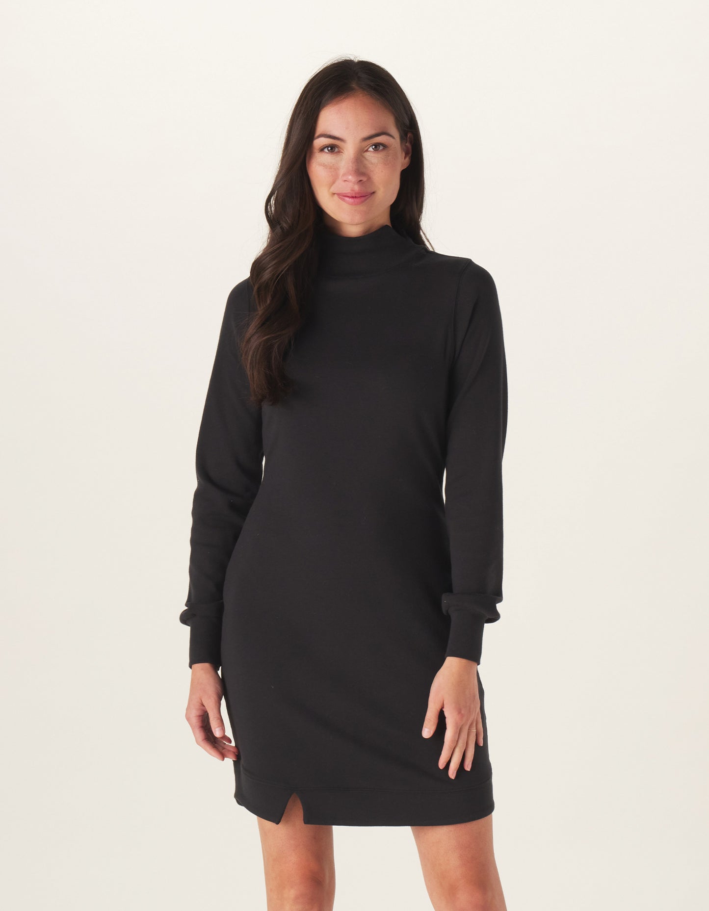 Puremeso Mock Neck Dress