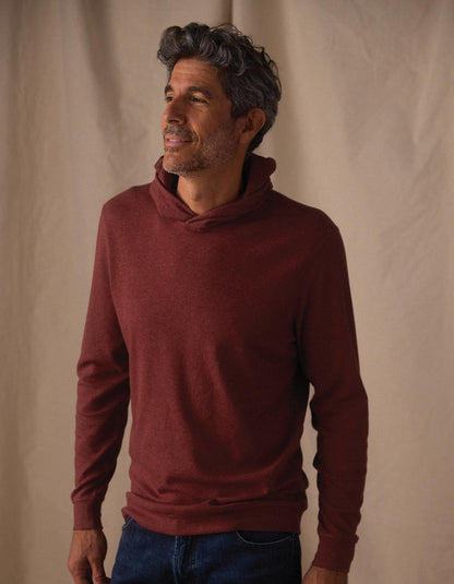 Puremeso Essential Hoodie in Redwood
