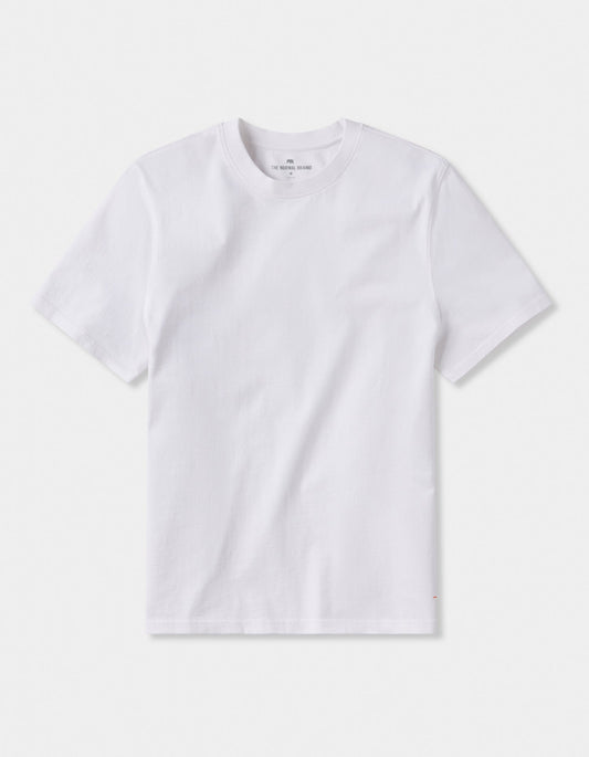 Lennox Jersey Relaxed Tee in White