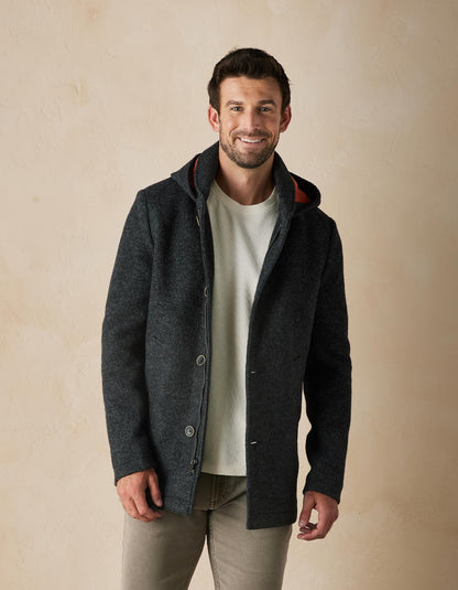 Balboa City Peacoat in Grey