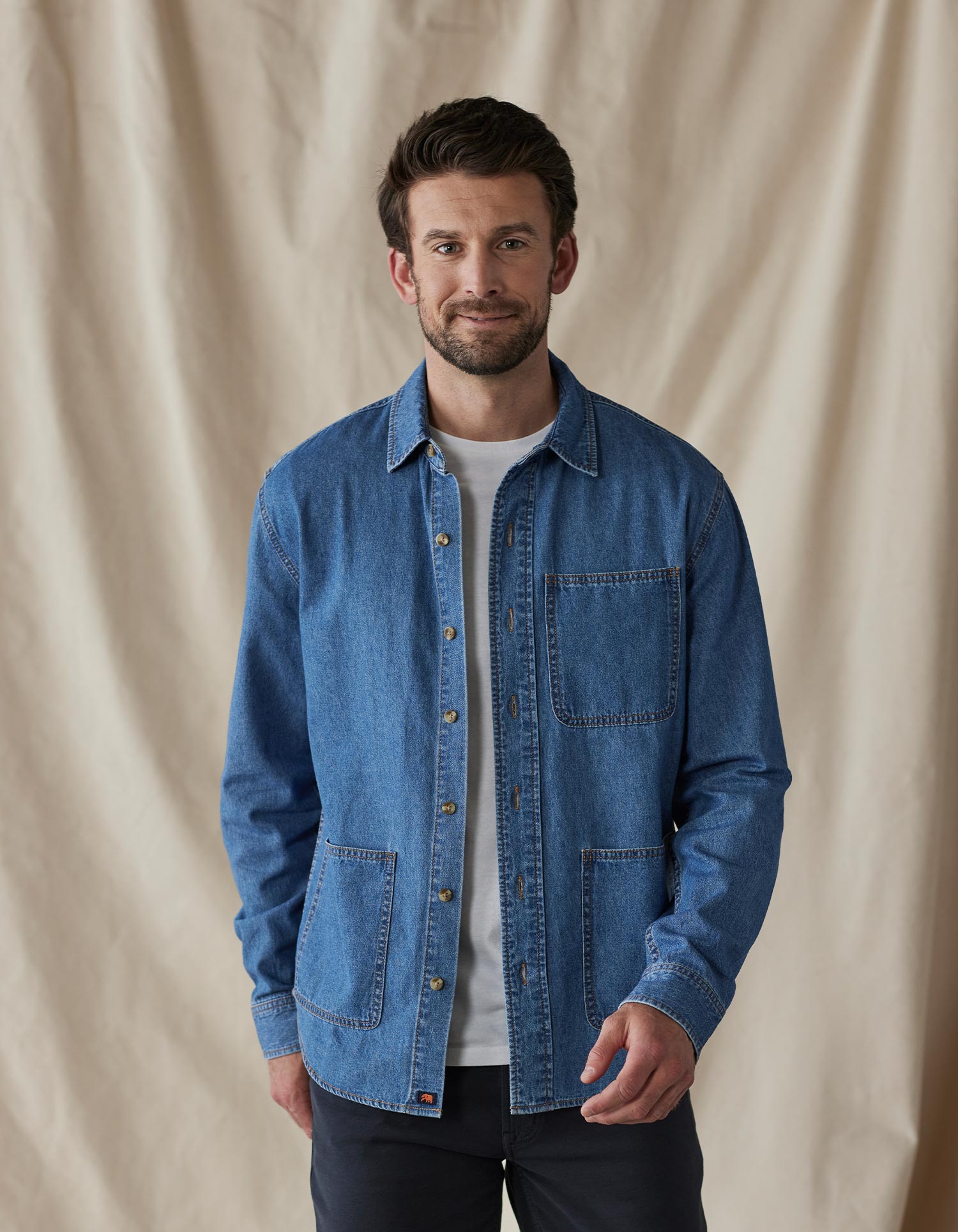 Lightweight Denim Overshirt