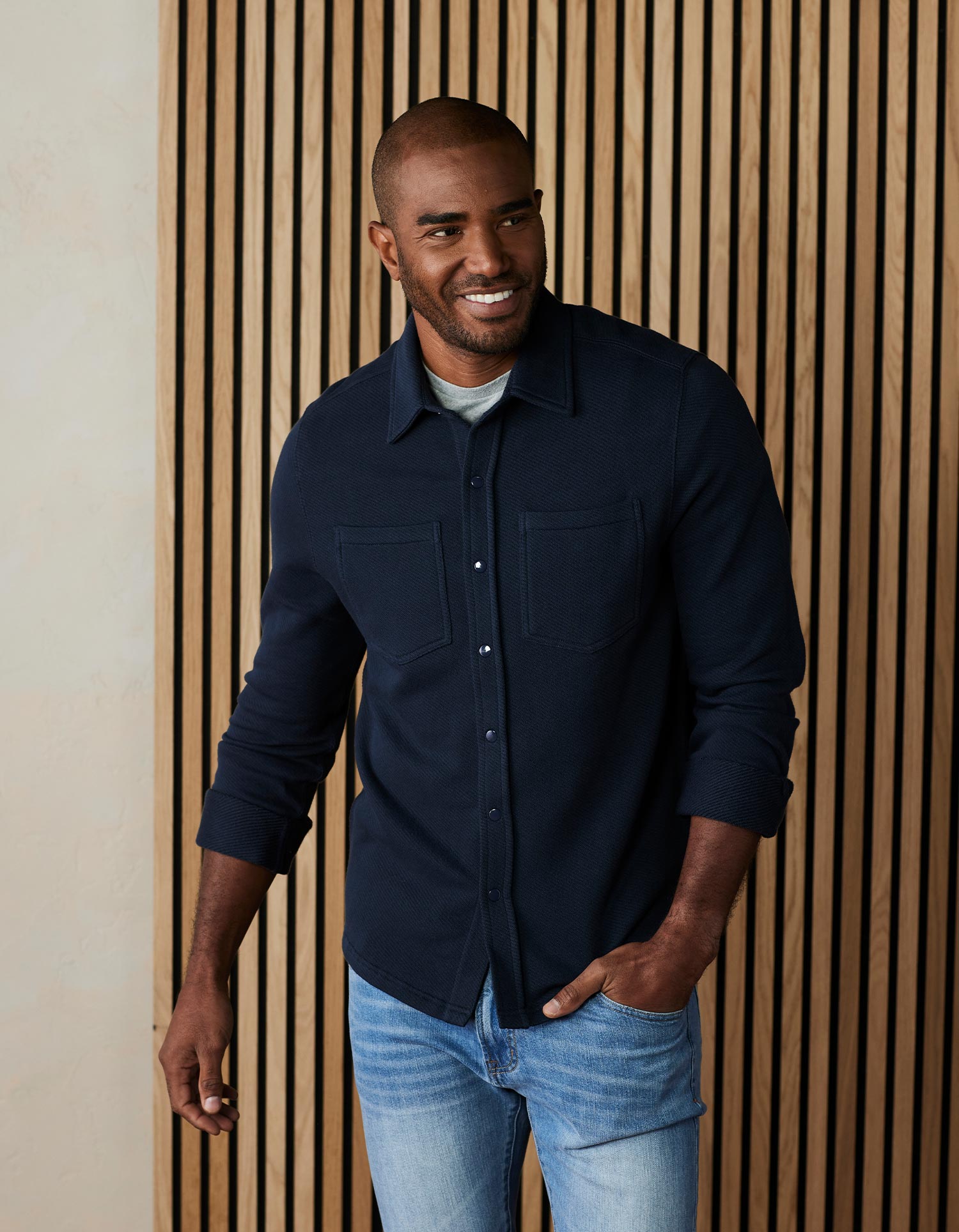 open dress shirt with t shirt 7 Shirt and T-Shirt Combination Ideas in 2024