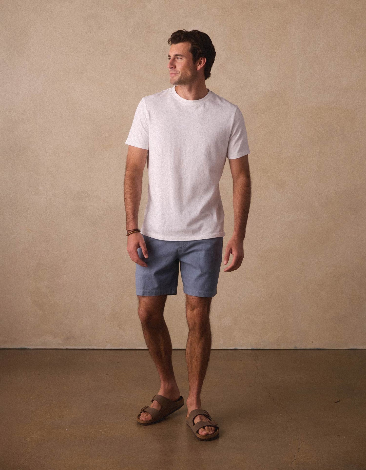 Texstretch Summer Short in Raindrop