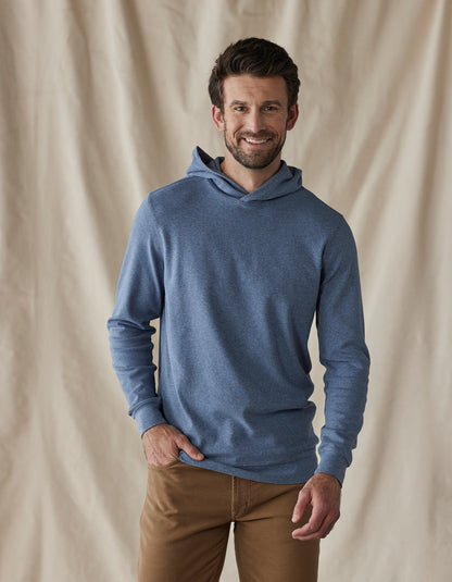 Puremeso Essential Hoodie in Slate Blue