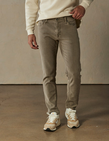 Comfort Terry Pant in Taupe