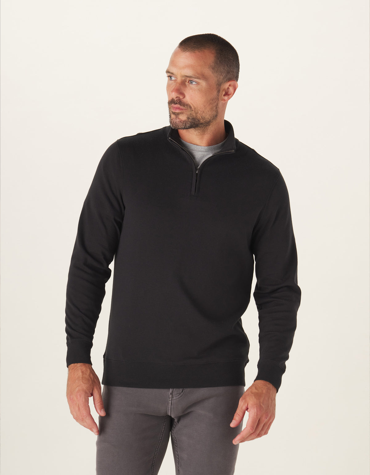 Normal Zip The Normal Brand Puremeso Weekend Quarter Zip: Product Spotlight