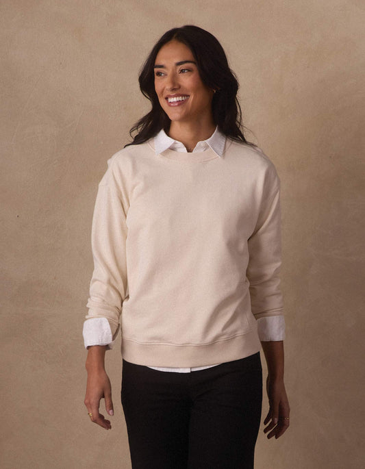 Cole Terry Classic Crewneck in Birch