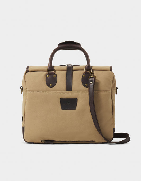 Utility Laptop Bag in Tan