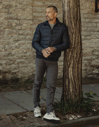 Sportivo Quilted Jacket in Normal Navy