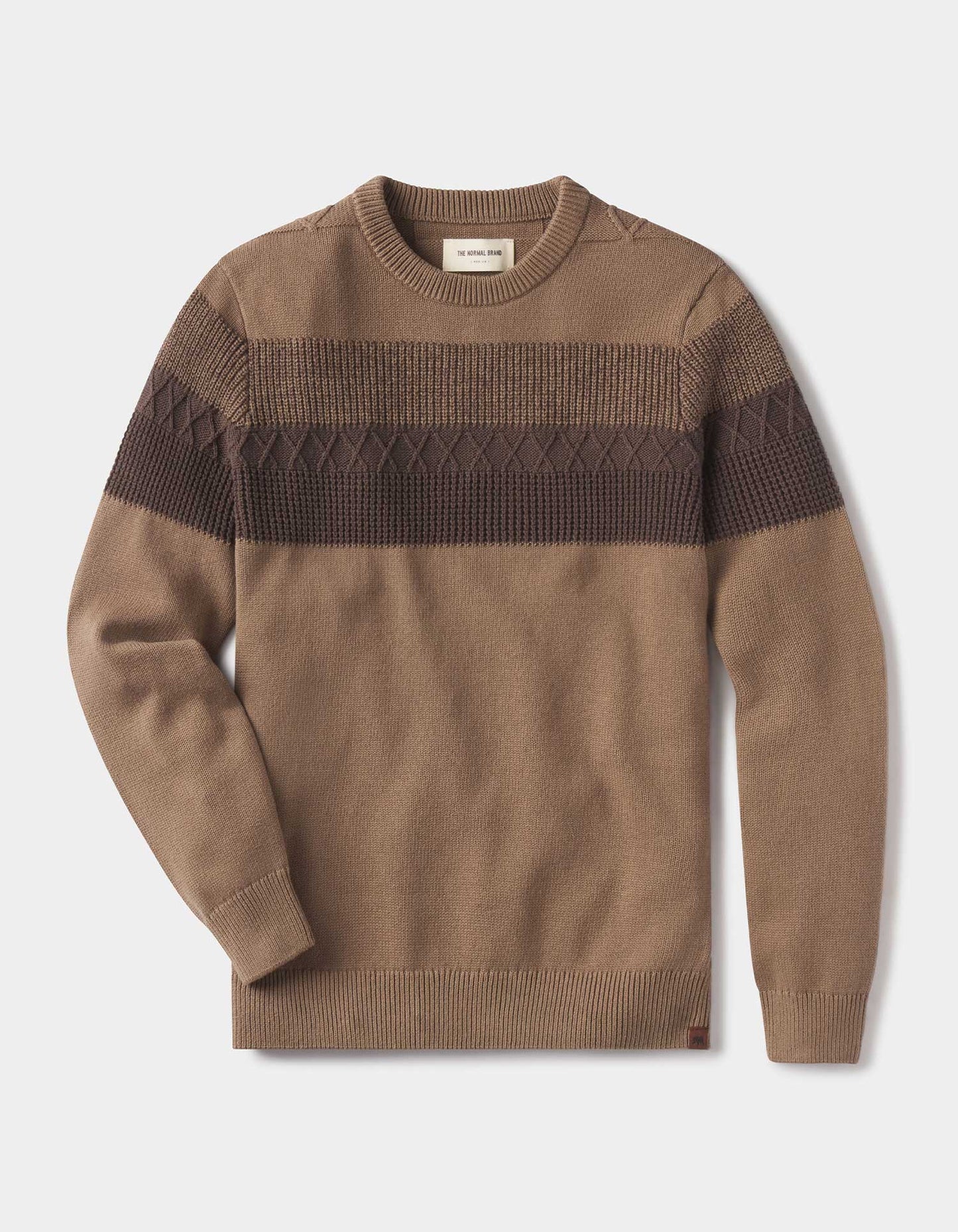 Tom Stripe Crew in Jute