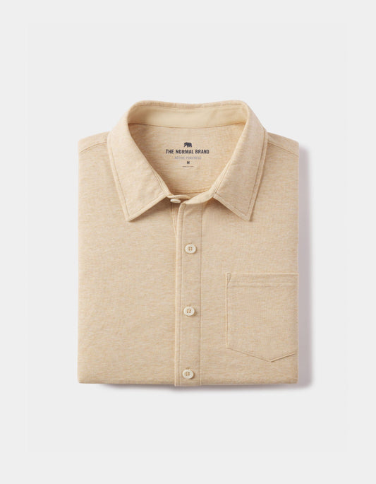 Active Puremeso Button Down Shirt in Golden Hour