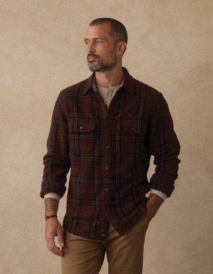 Mountain Textured Overshirt