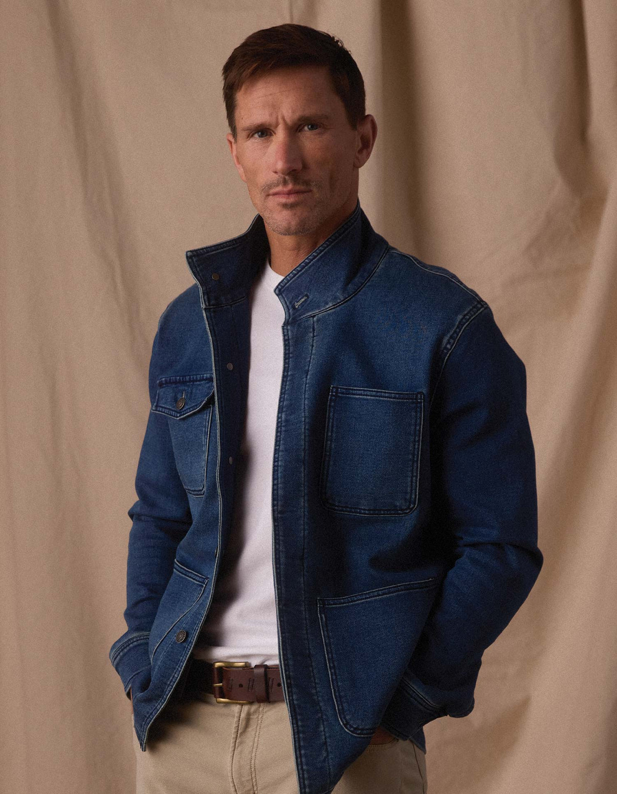 The Normal Brand Comfort Terry Chore Coat main image 0