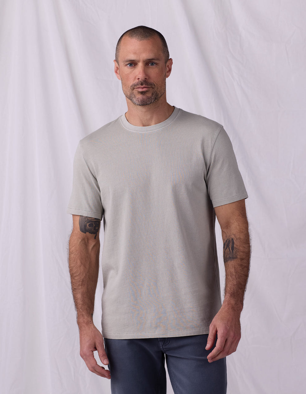 Normal Jersey Tee in Limestone – The Normal Brand