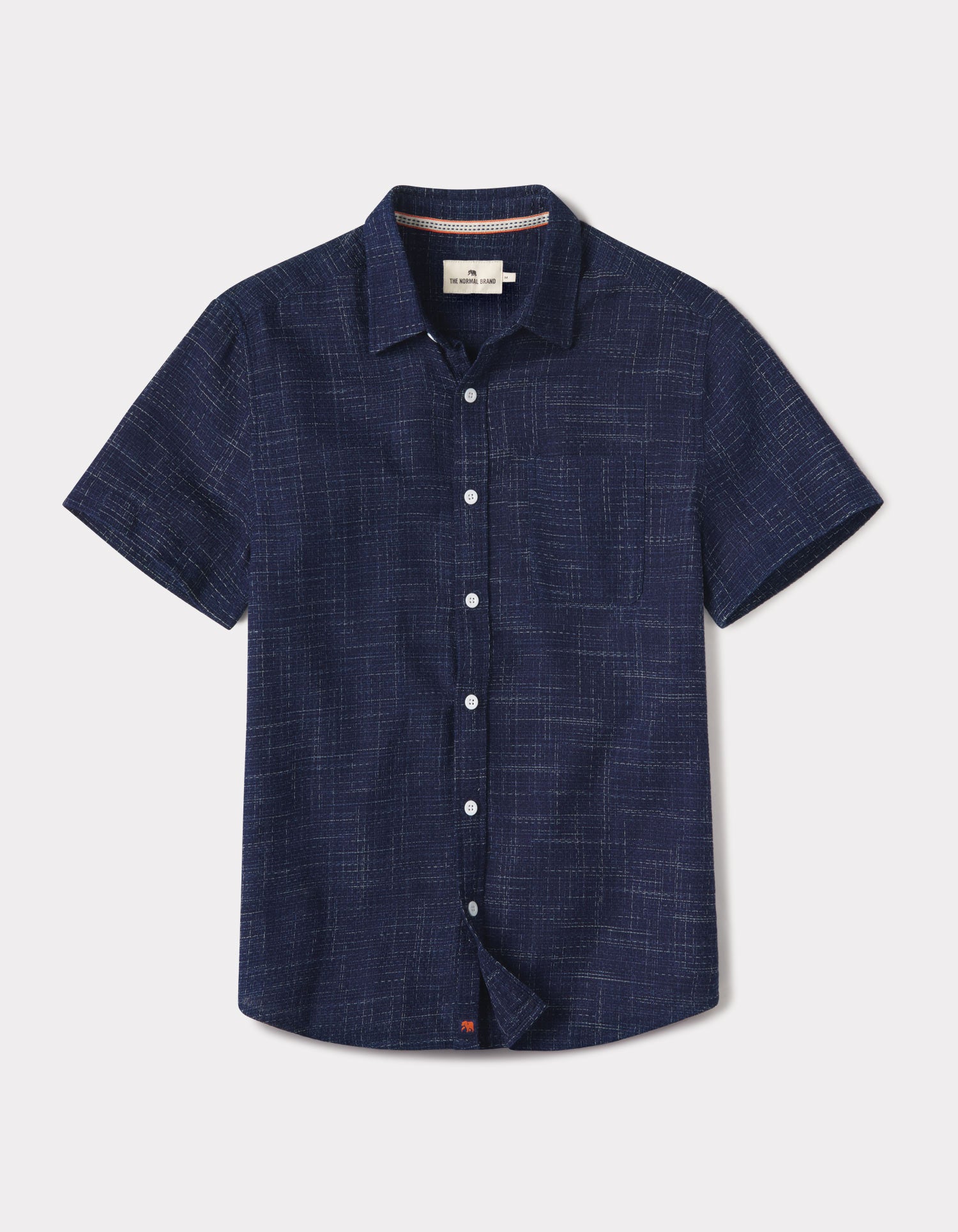 The Normal Brand Freshwater Short Sleeve Button Up Shirt The Normal Brand Freshwater Short Sleeve Button Up Shirt