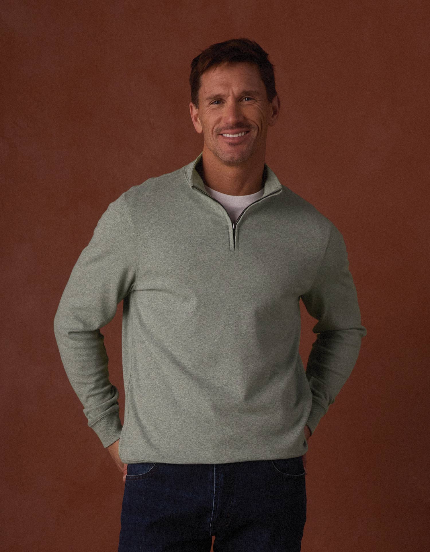 Puremeso Weekend Quarter Zip – The Normal Brand
