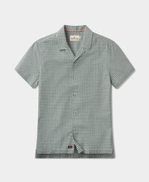 Freshwater Camp Shirt: Pine Check