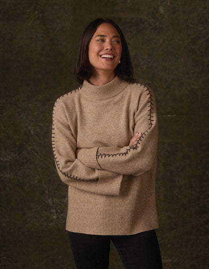 Craft Stitch Sweater in Teak