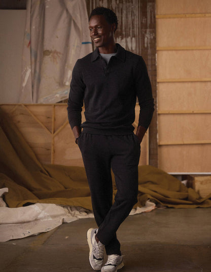 Fleece Puremeso Joggers in Phantom