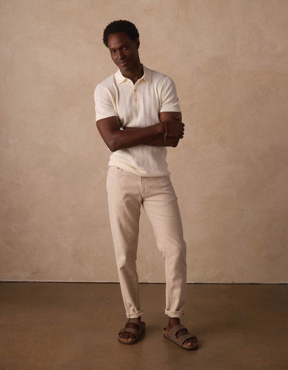 Comfort Terry Pant in Birch