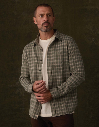 Stratus Knit Button Up