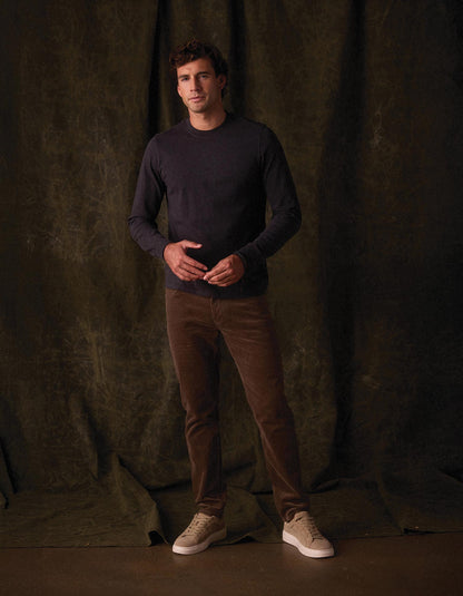 Comfort Cord Pant in Taupe