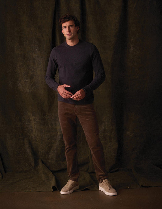 Comfort Cord Pant in Taupe