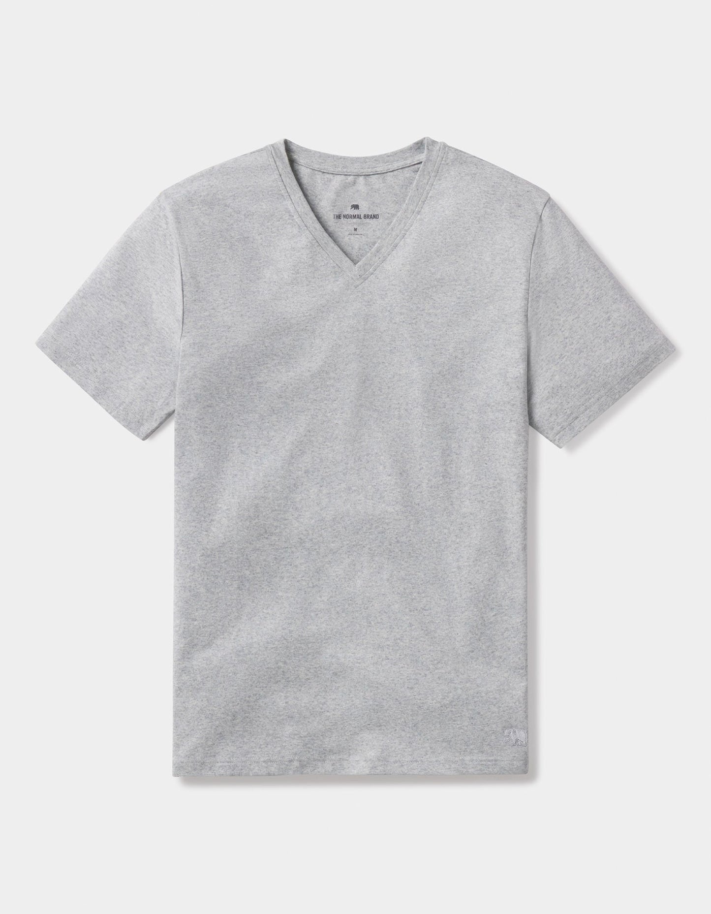 Active Puremeso V-Neck T-Shirt in Grey