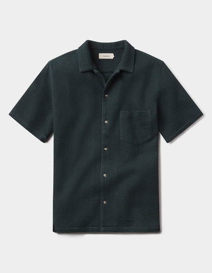 Freshwater Resort Shirt in Tunica Dark Oasis