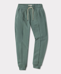Cole Terry Pintuck Jogger: Pine