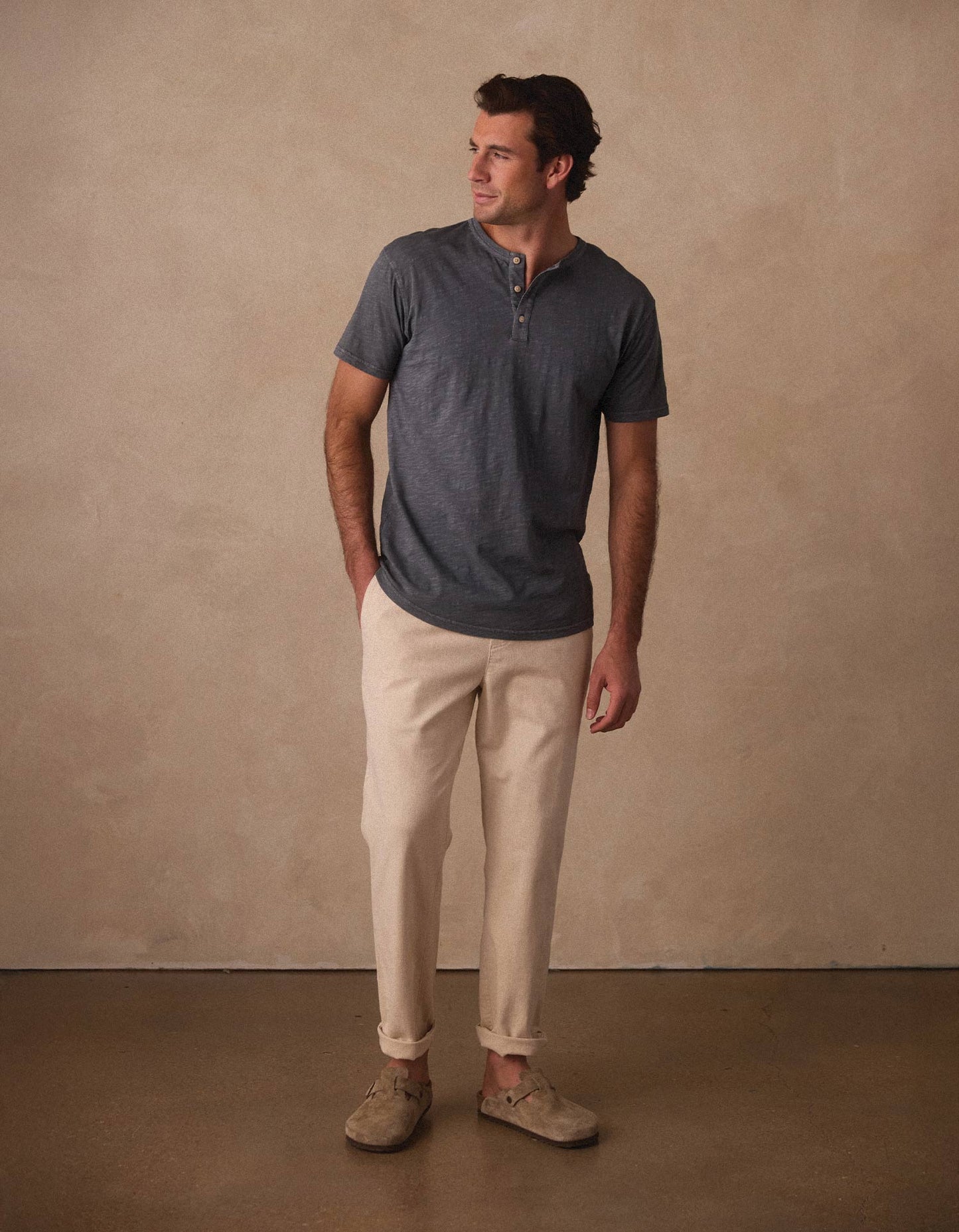 Texstretch Summer Pant in Light Khaki