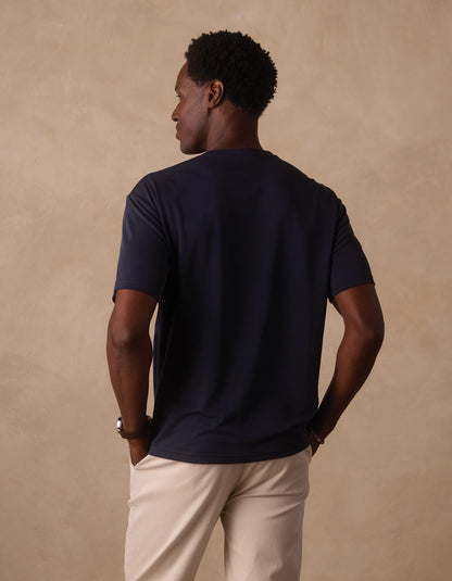 Laidback Tee in Navy