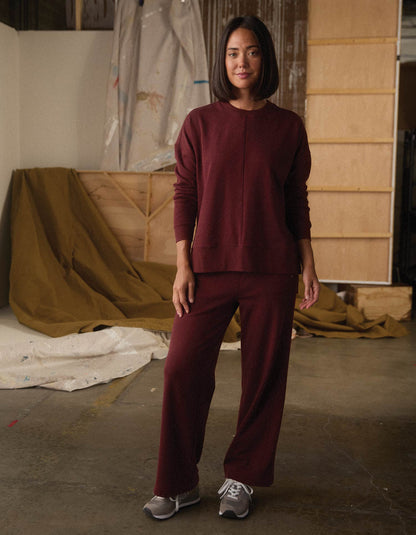 Fleece Puremeso Wide Leg Pant