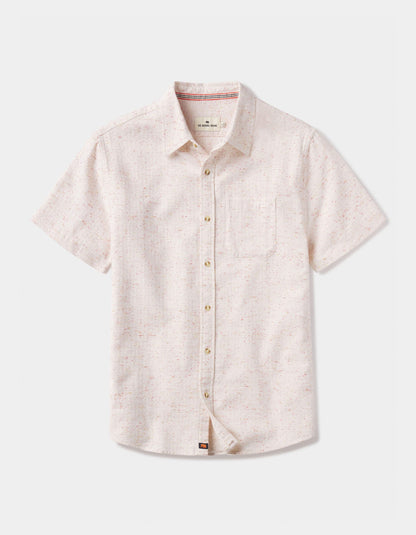 Freshwater Short Sleeve Button Up Shirt in Ysabl Nep