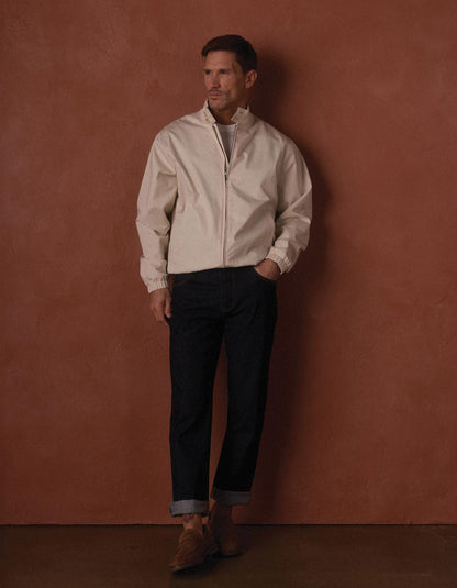 The Harrington Jacket in Light Khaki