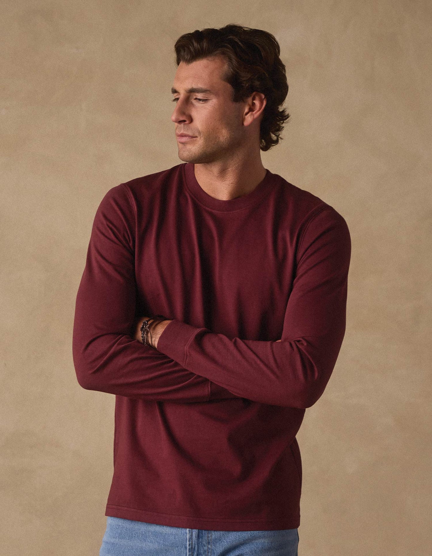 Lennox Jersey Long Sleeve Tee