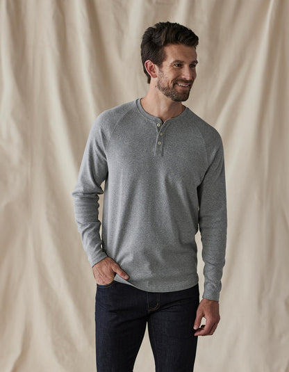 Puremeso Everyday Henley in Grey