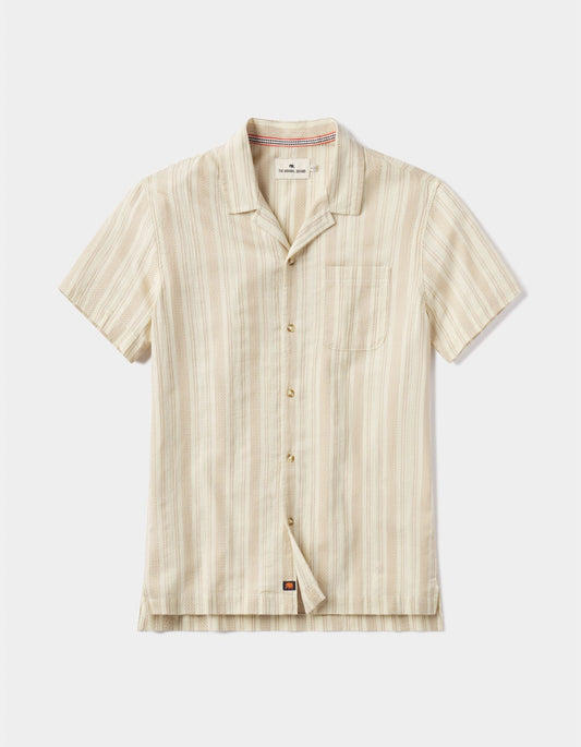 Freshwater Camp Shirt in Montecristo Stripe