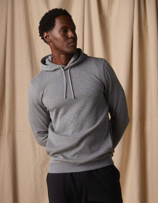 Fleece Puremeso Hoodie in Athletic Grey