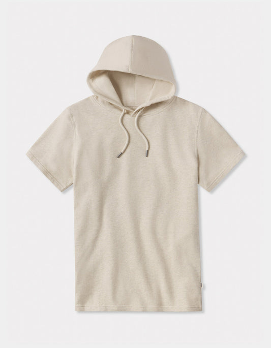 Cole Terry Athletic Hoodie in Oatmeal