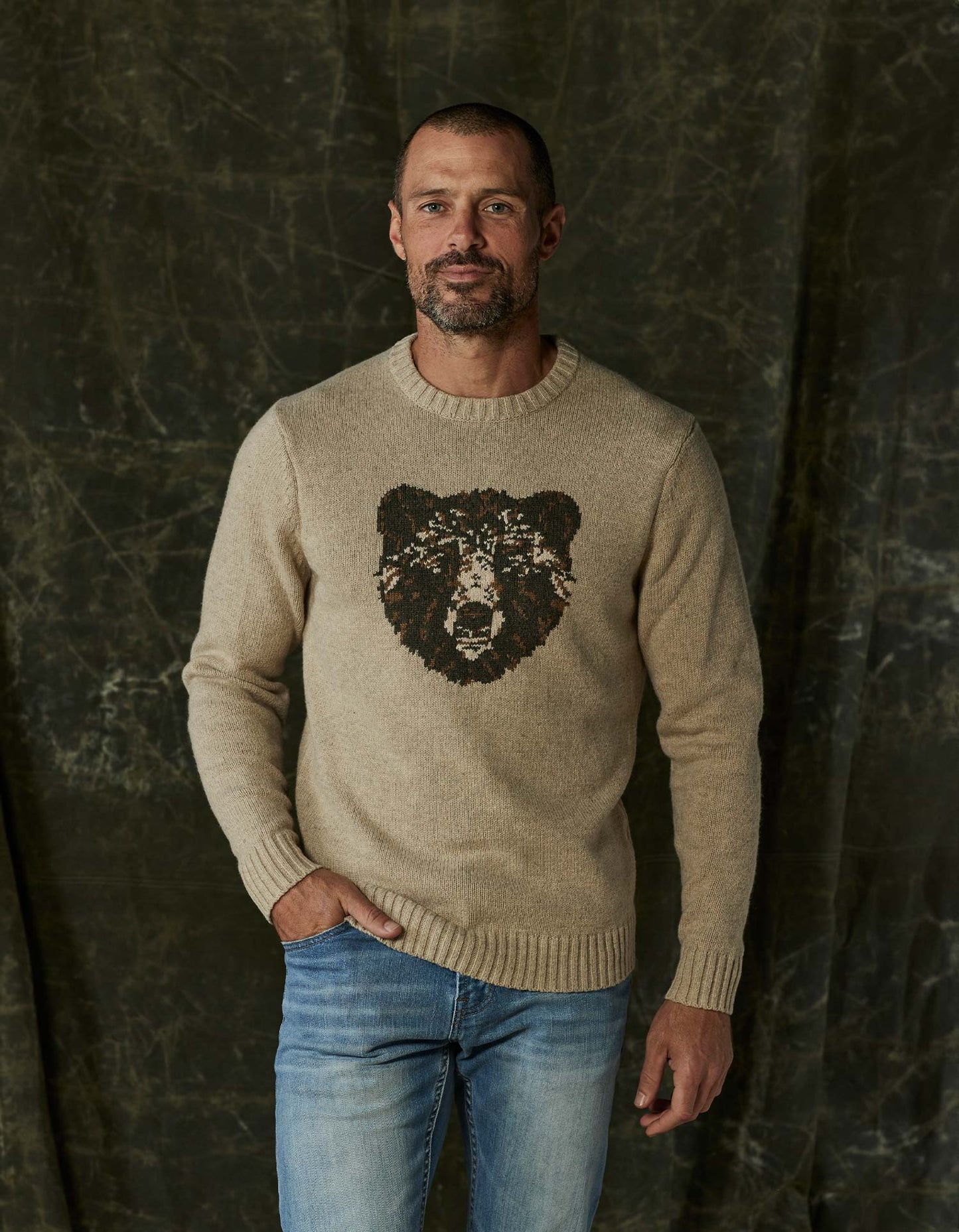 Normal Bear Sweater in Oatmeal