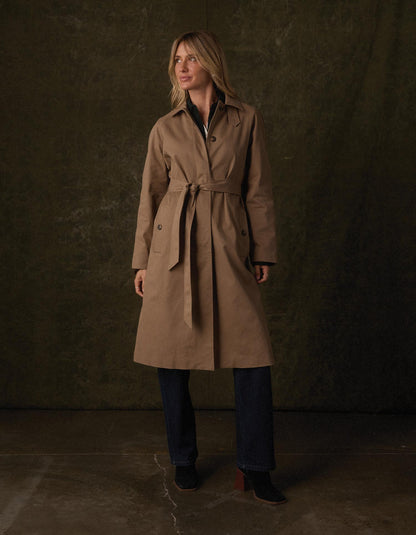 Normal Stretch Car Coat in Dark Khaki