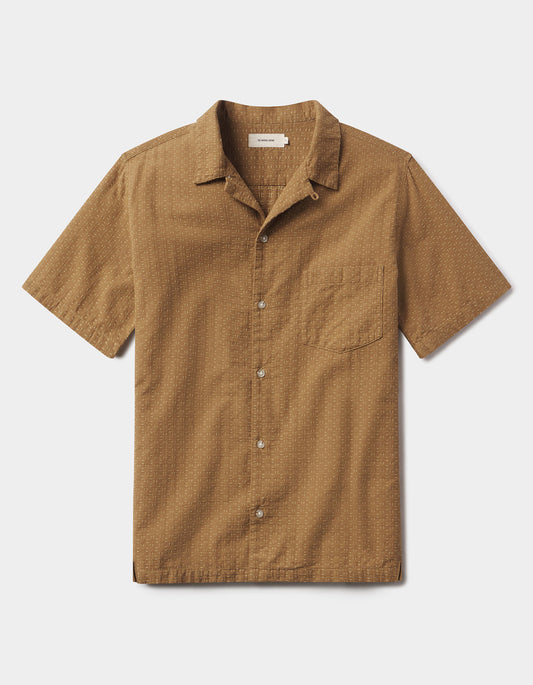 Freshwater Resort Shirt in Dark Khaki