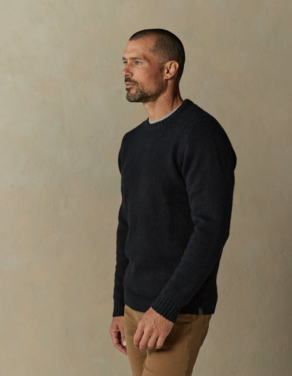 Homebound Crewneck Sweater in Navy