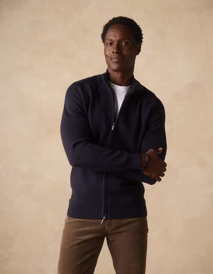 Cooper's Landing Jacket in Navy